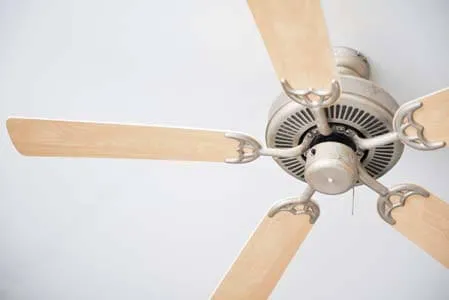 Ceiling Fan Ventilation in Cold Season